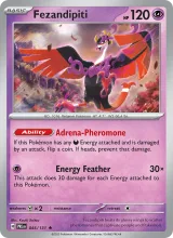 Fezandipiti · Prismatic Evolutions Pokémon card