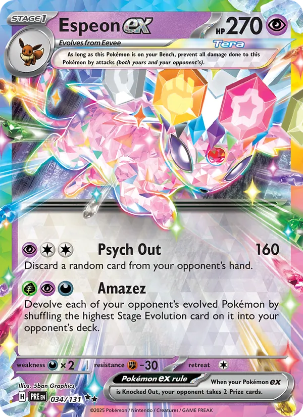 Espeon ex full card art