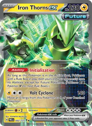 Iron Thorns ex #032 · Prismatic Evolutions Pokémon card