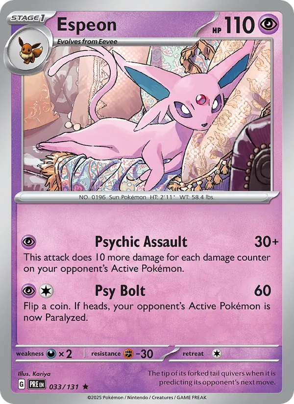 Espeon full card art