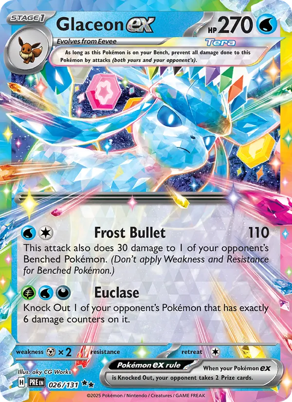 Glaceon ex full card art