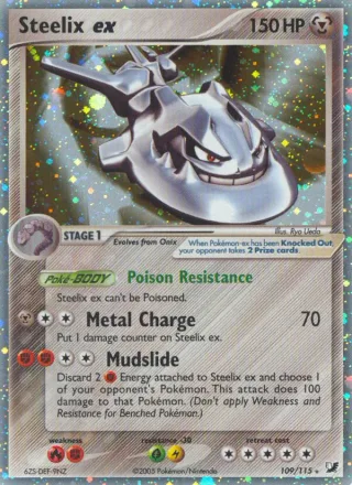 Steelix ex #109 · Unseen Forces Pokémon card