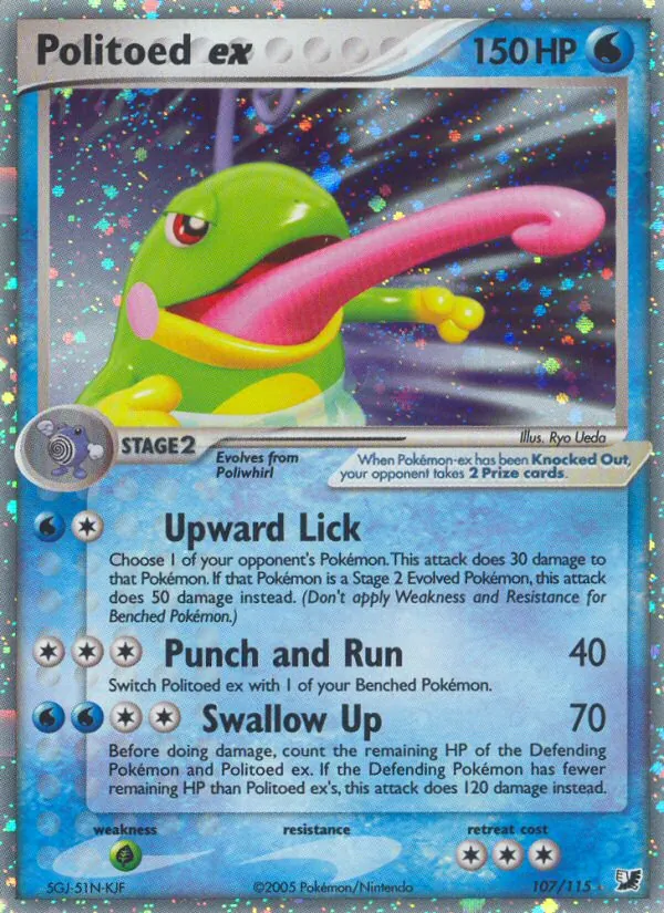 Politoed ex full card art