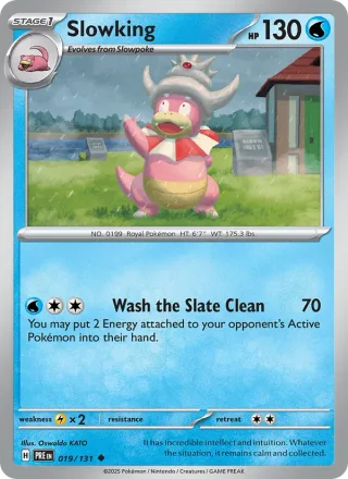 Slowking #019 · Prismatic Evolutions Pokémon card