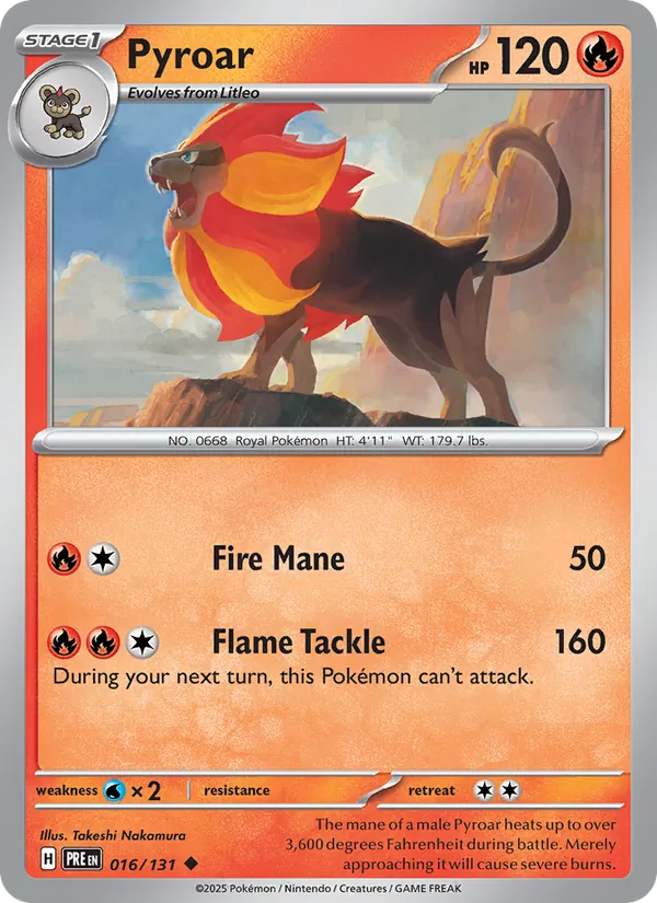 Pyroar full card art