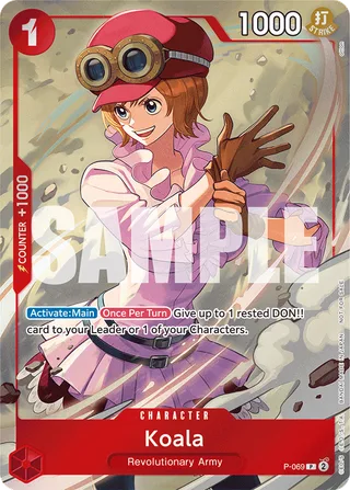 Koala (Event Pack Vol. 5) #P-069-event-pack-vol-5 · One Piece Promotion Cards One Piece card