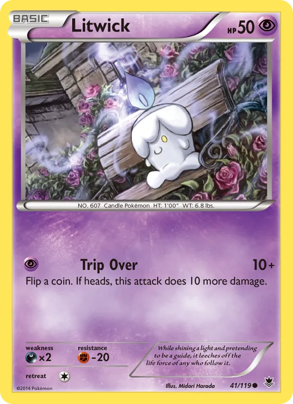 Litwick full card art