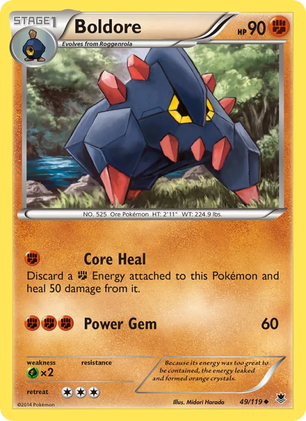 Boldore full card art