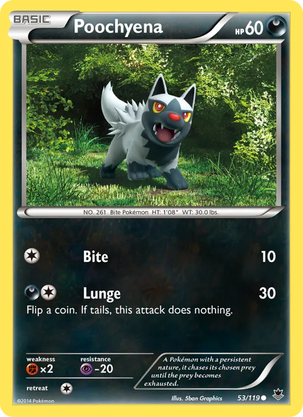 Poochyena full card art