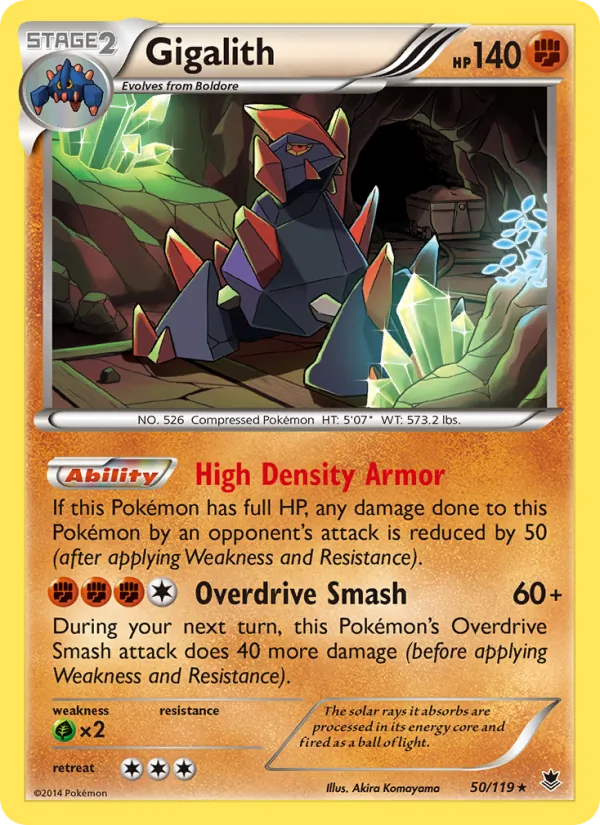 Gigalith full card art