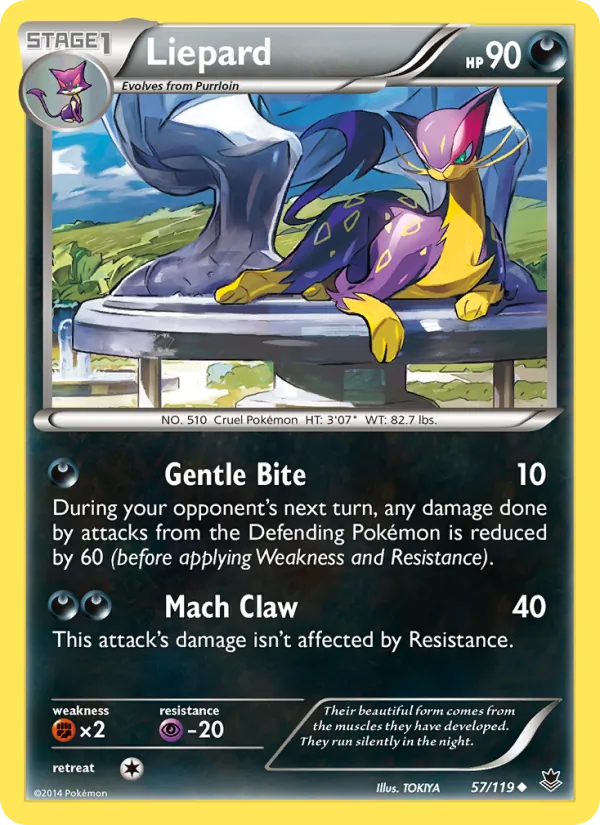 Liepard full card art