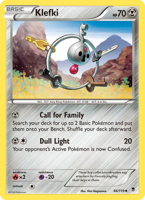 Klefki full card art