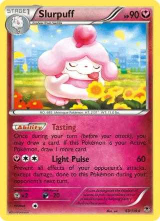 Slurpuff #69 · Phantom Forces Pokémon card