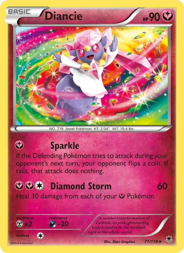 Diancie full card art