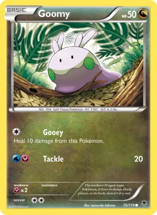 Goomy #75 · Phantom Forces Pokémon card