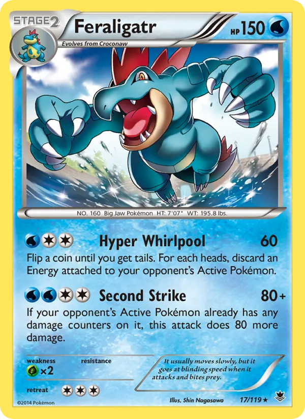Feraligatr full card art