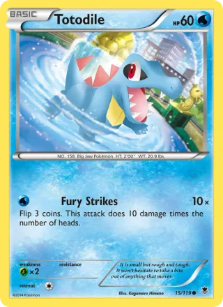 Totodile #15 · Phantom Forces Pokémon card