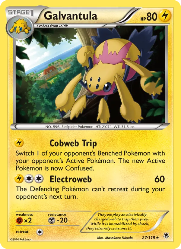 Galvantula full card art