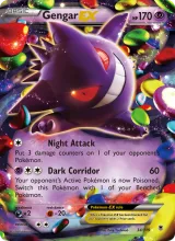 Gengar EX #34/119 · Phantom Forces Pokémon card