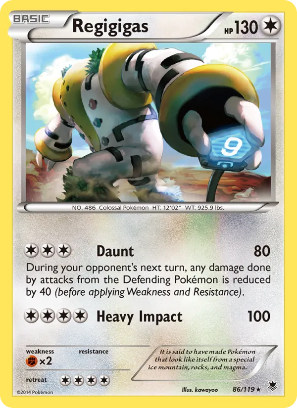 Regigigas full card art
