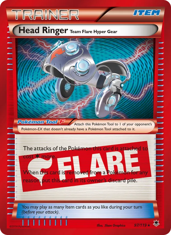 Head Ringer Team Flare Hyper Gear full card art
