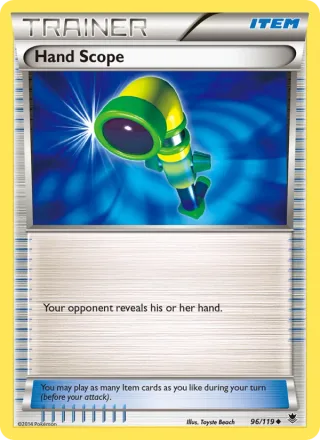 Hand Scope #96 · Phantom Forces Pokémon card