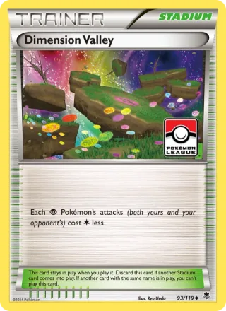 Dimension Valley #93 · Phantom Forces Pokémon card