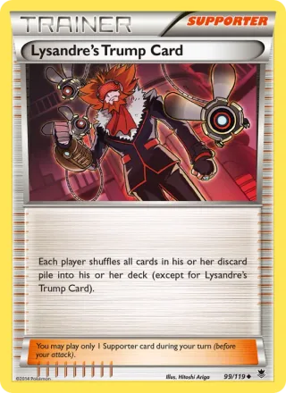 Lysandre's Trump Card #99 · Phantom Forces Pokémon card