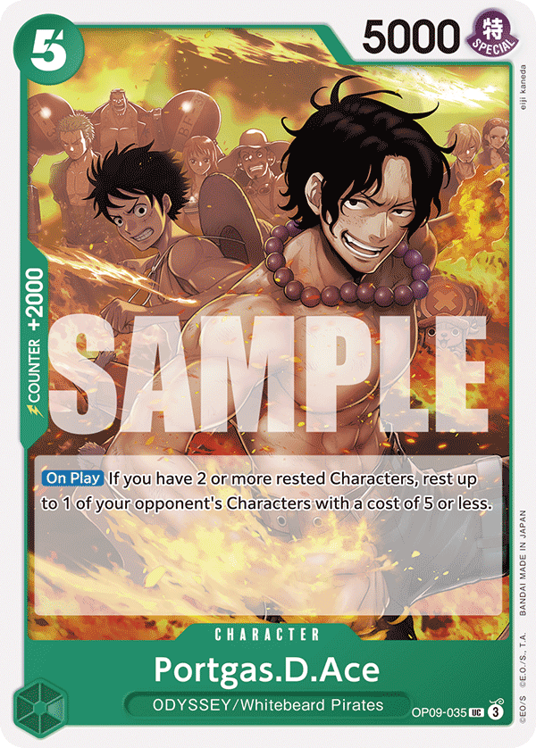 Portgas.D.Ace full card art