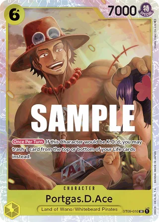 Portgas.D.Ace #ST09-010 · ST-09: Starter Deck 9 Yamato One Piece card