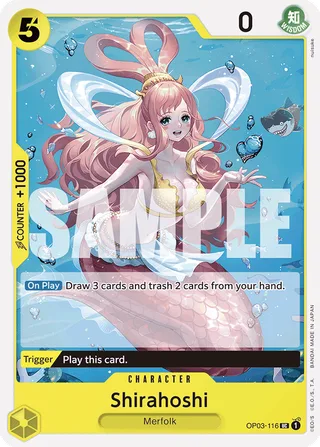 Shirahoshi (CS 2024 Celebration Pack) #OP03-116-cs-2024-celebration-pack · One Piece Promotion Cards One Piece card