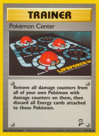 Pokémon Center #114 · Base Set 2 Pokémon card