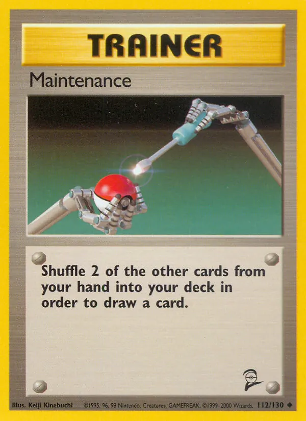 Maintenance full card art