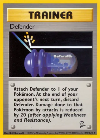 Defender #109 · Base Set 2 Pokémon card