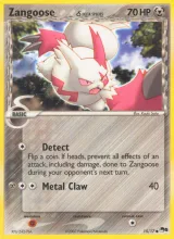 Zangoose δ · POP Series 5 Pokémon card