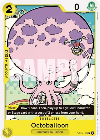 Octoballoon #OP15-106 · Adventure on Kami's Island One Piece card