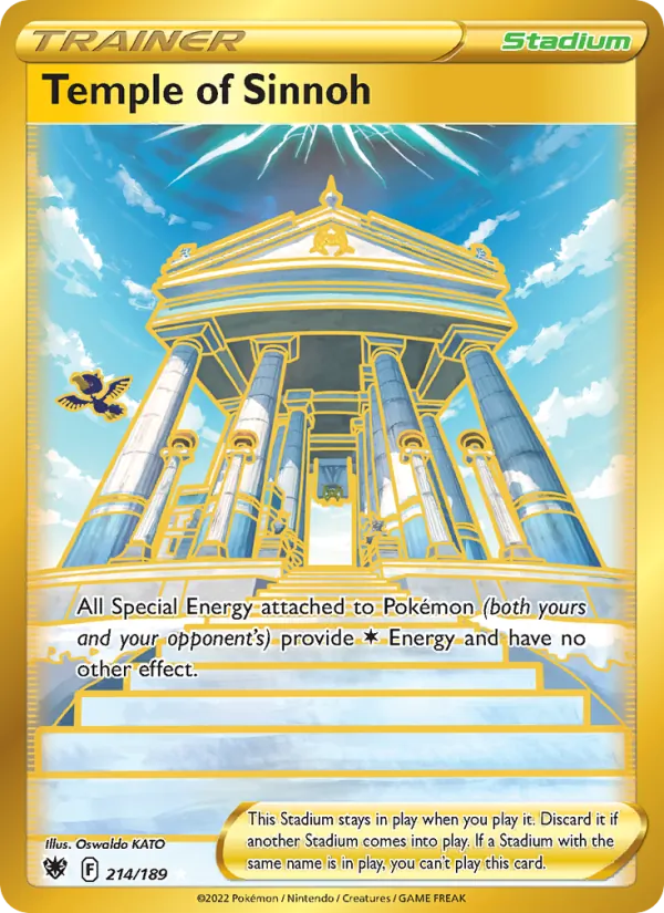 Temple of Sinnoh full card art