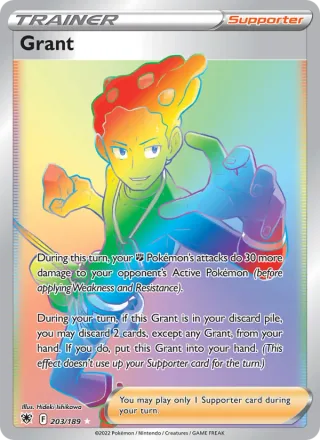 Grant #203 · Astral Radiance Pokémon card