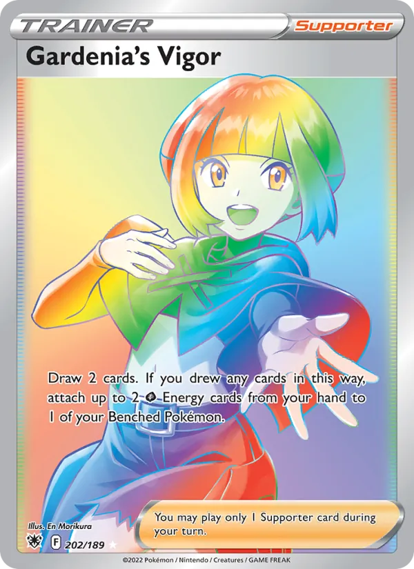 Gardenia's Vigor full card art