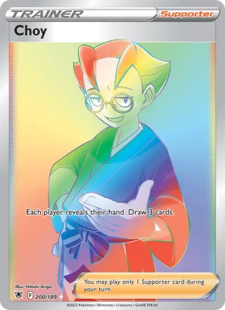 Choy #200 · Astral Radiance Pokémon card