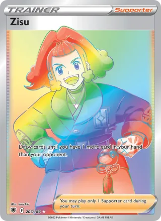 Zisu #207 · Astral Radiance Pokémon card