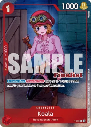Koala (CS 25-26 Finalist Card Set 2) #P-069-cs-25-26-finalist-card-set-2 · One Piece Promotion Cards One Piece card