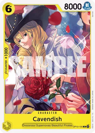 Cavendish #OP10-105 · Royal Blood One Piece card