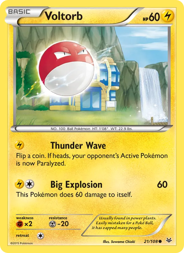 Voltorb full card art