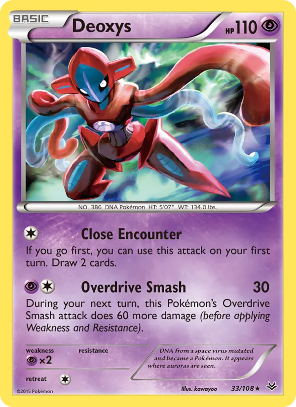 Deoxys full card art