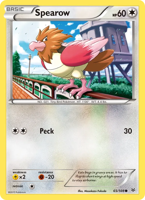 Spearow full card art