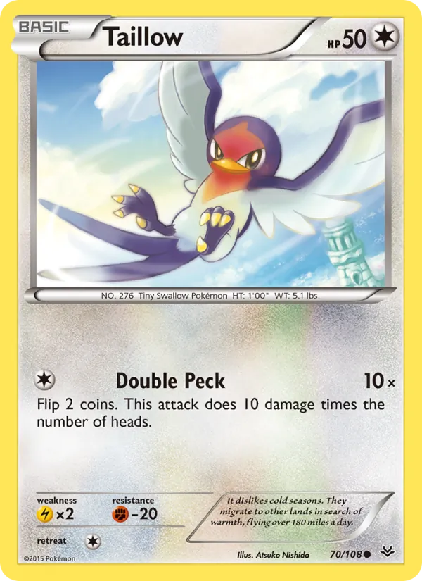 Taillow full card art