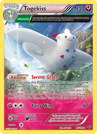Togekiss #46 · Roaring Skies Pokémon card