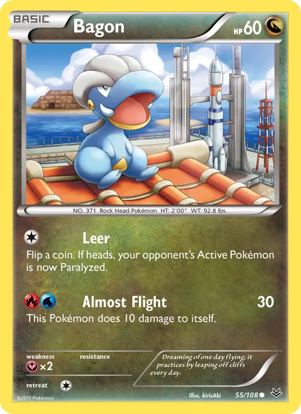 Bagon full card art