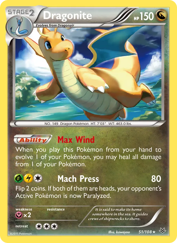 Dragonite full card art